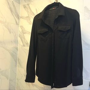 Black Button Down Shirt